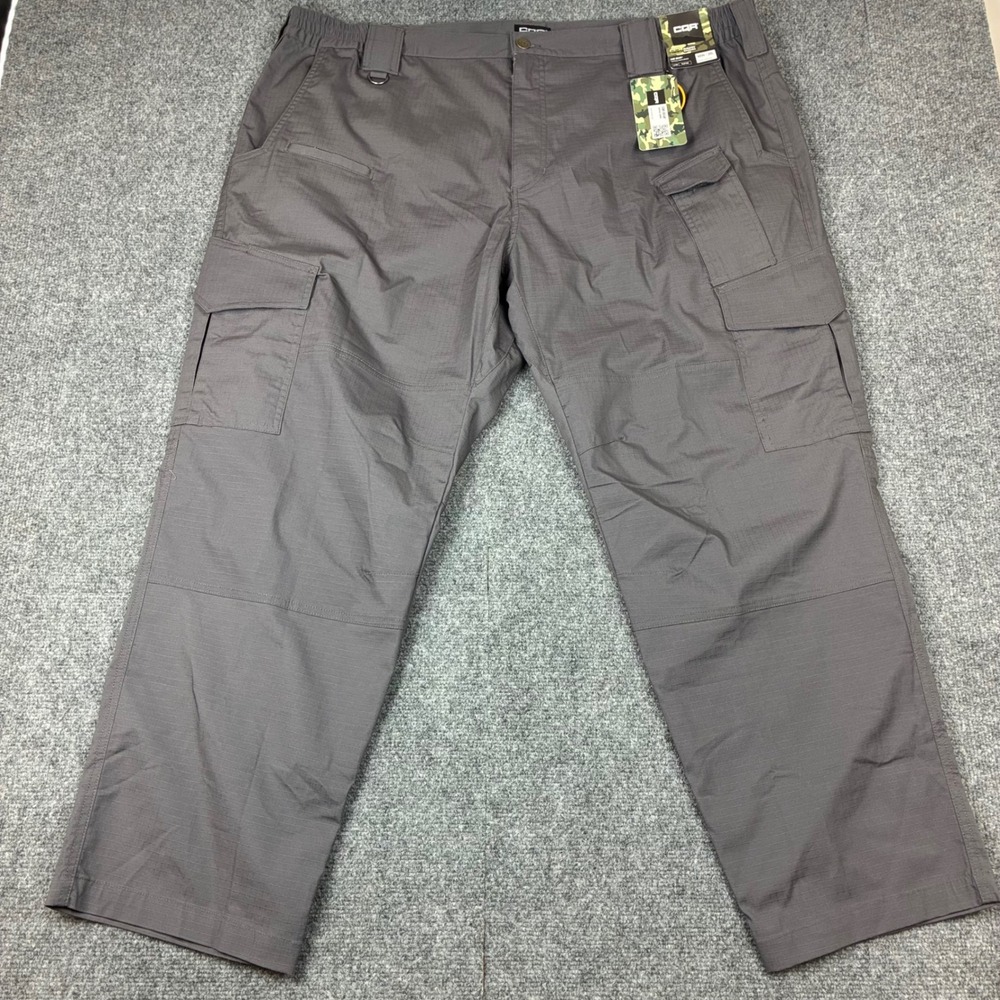 CQR Tactical Pant Mens 46x30 Charcoal Grey Ripstop Marauder Liberator TLP760 NWT